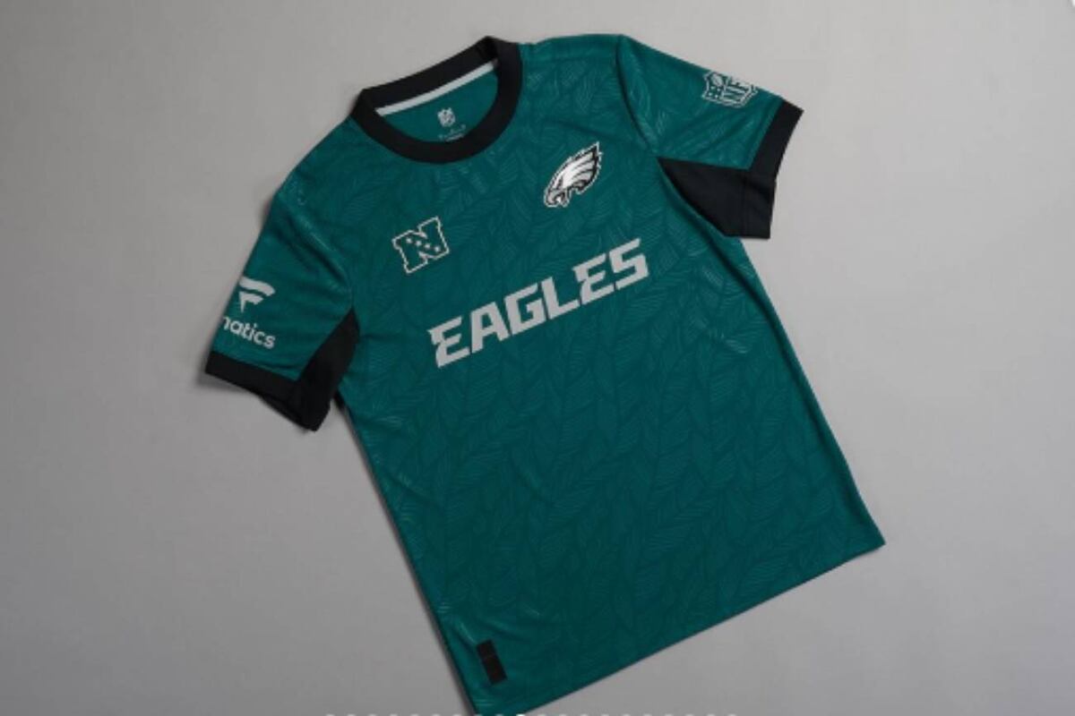 Las camisetas de los equipos de la NFL como si fueran de fútbol (Fanatics)