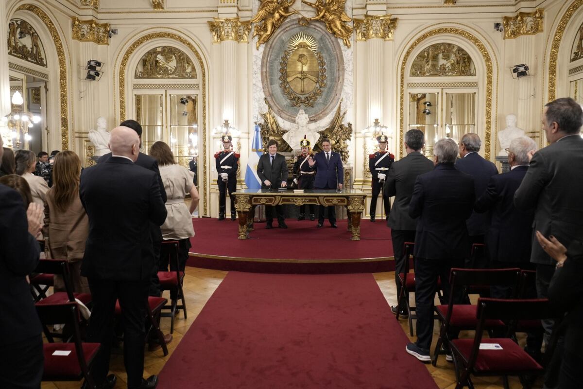 Lisandro Catalán, flamante ministro del Interior que asumió su cargo este lunes.