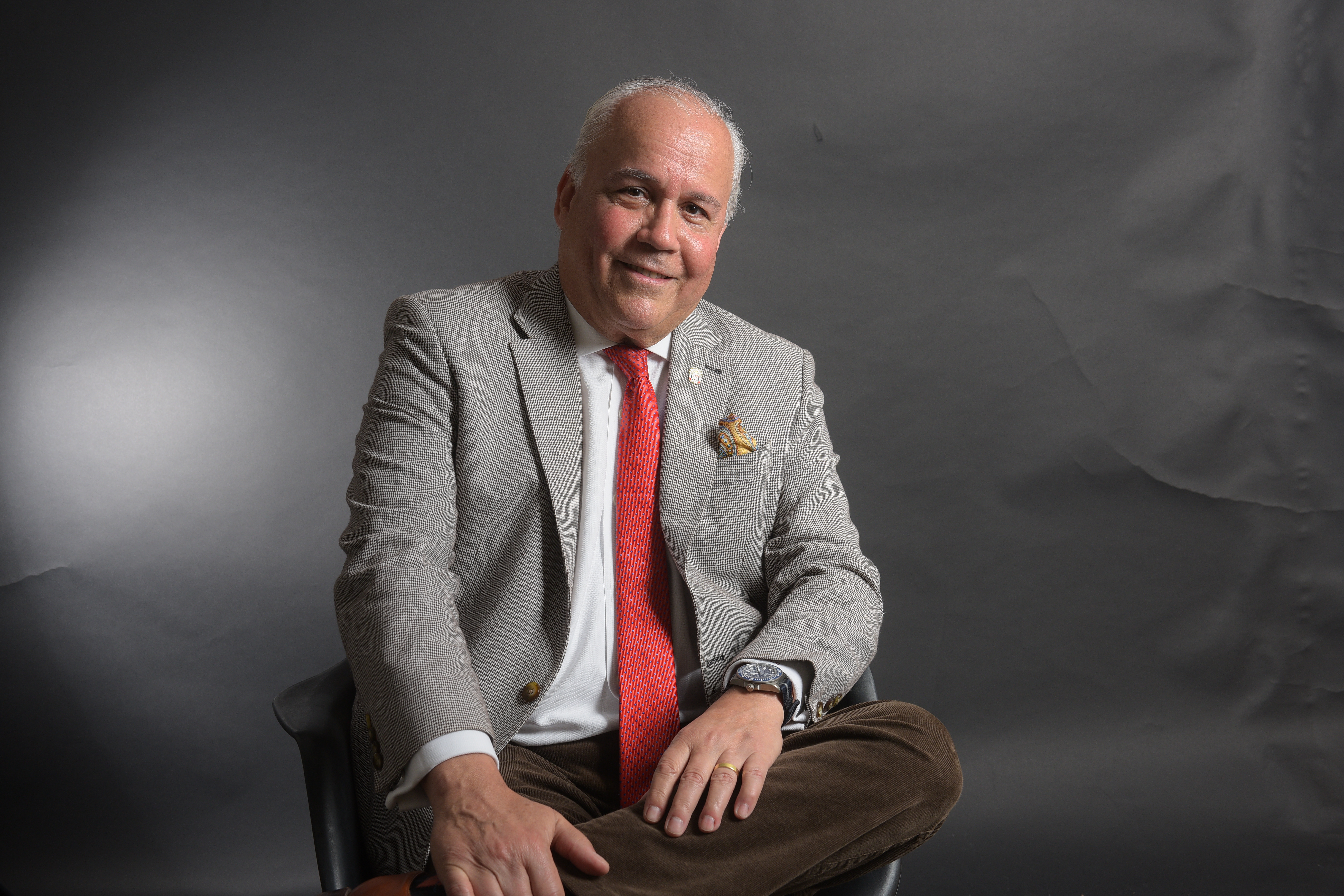 Juan Luis Correa explica que Panamá es un "hub" clave para el acceso al mercado centroamericano. (Javier Ferreyra)