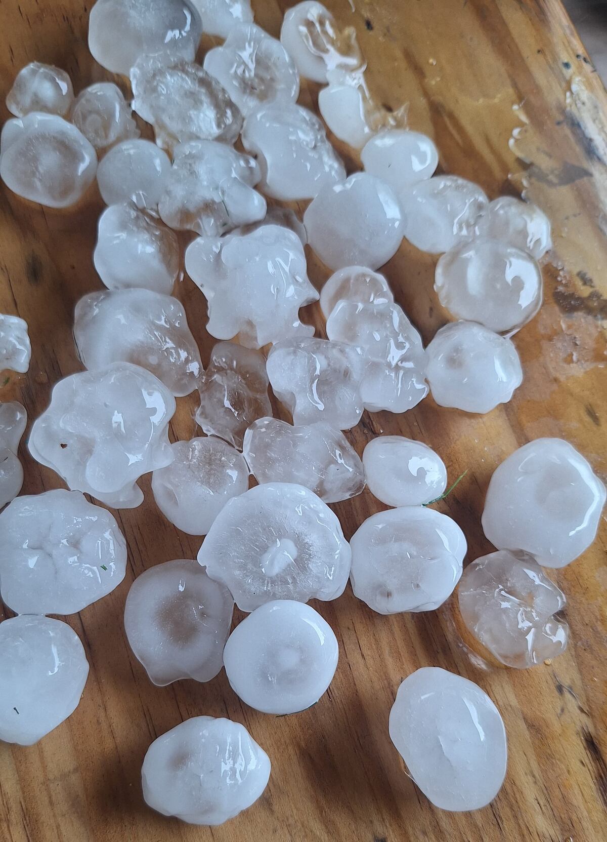 Granizo en San Francisco (Gentileza)