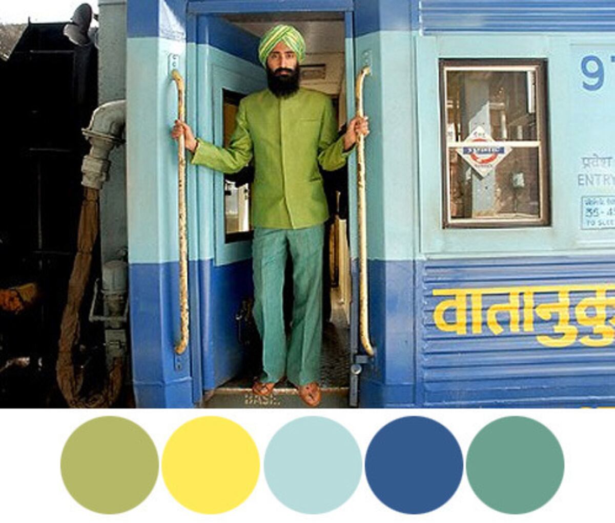 El cuidado del color en Viaje a Darjeeling.