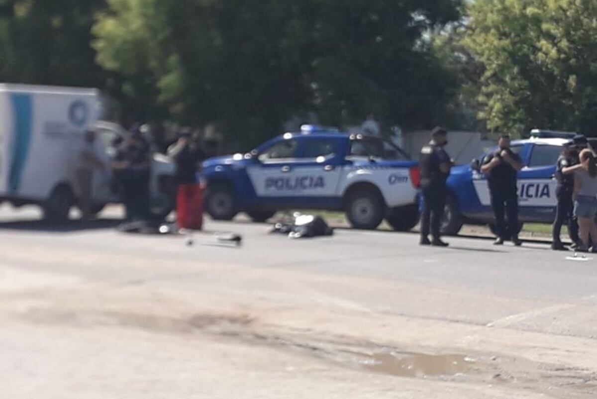 Siniestro vial. Murió un motociclista en Villa María. (Foto / Policía de Córdoba)