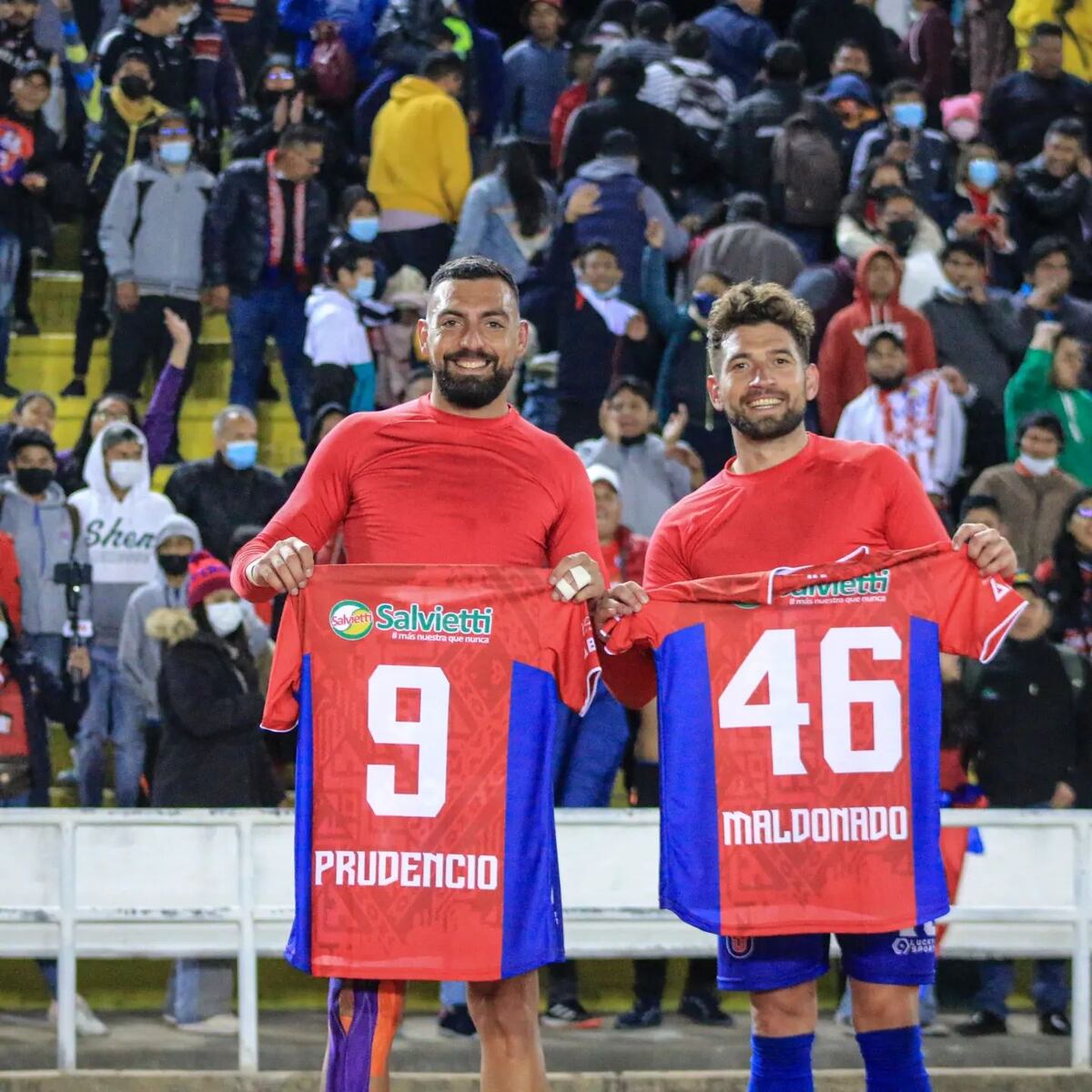 El cordobés Ángel Prudencio, ex Instituto y oriundo de Villa María, y su presente en el fútbol de Bolivia. (Gentileza Ángel Prudencio).