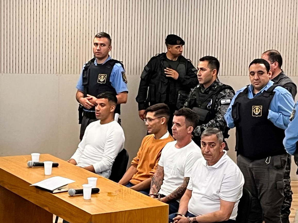 La Cámara 1 del Crimen de Río Cuarto comenzará a juzgar a los presuntos asesinos de Claudio Lorenzo Torres, conocido como “el zar de la droga”. El fiscal Fernando Moine imputó a tres integrantes de su banda: Cristian Fabián Ortiz, Mariano Martín Rivarola, Jonathan Daniel Palacios, y Néstor Nicolás Robledo (ligado al clan de “Los Monos”, de Rosario). (Tomy Fragueiro / La Voz)