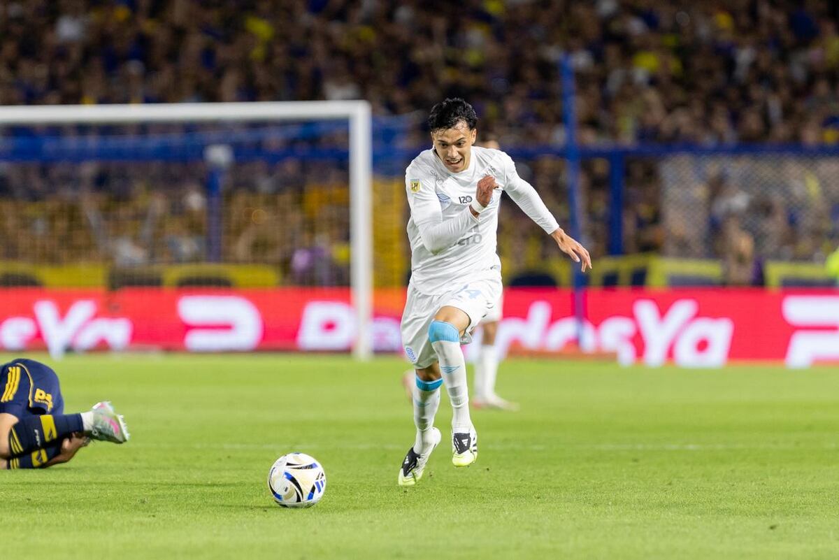 Belgrano y su gran triunfo ante Boca en La Bombonera. (Prensa Belgrano).