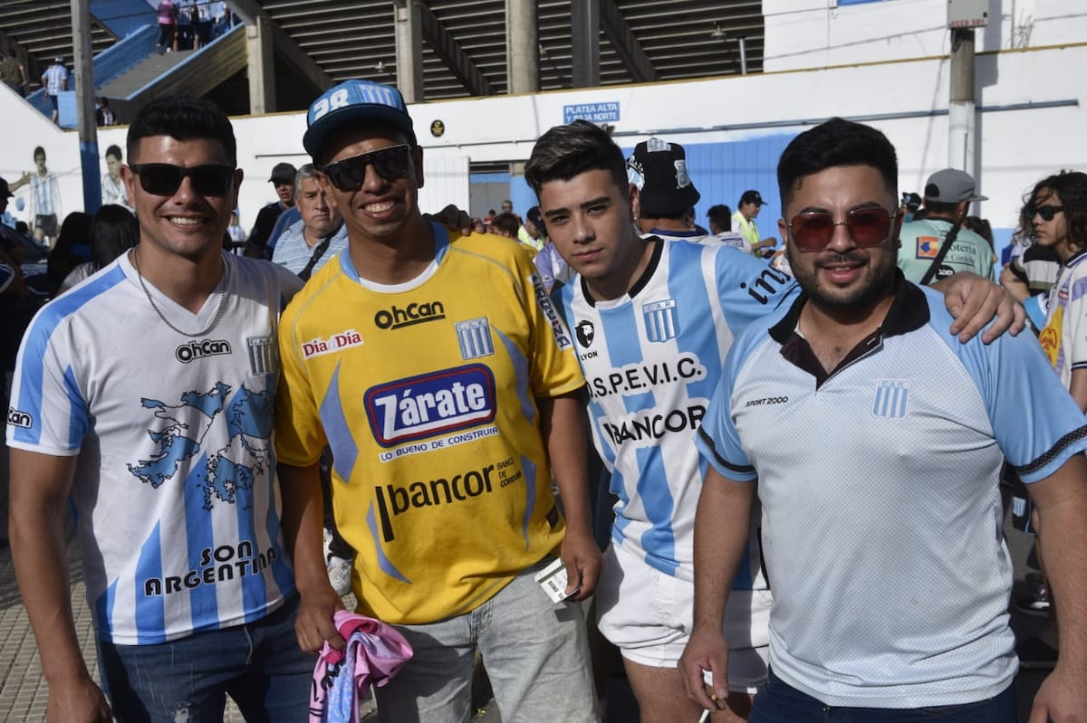 Racing contó con el apoyo de toda su gente este domingo (Foto: Ramiro Pereyra).