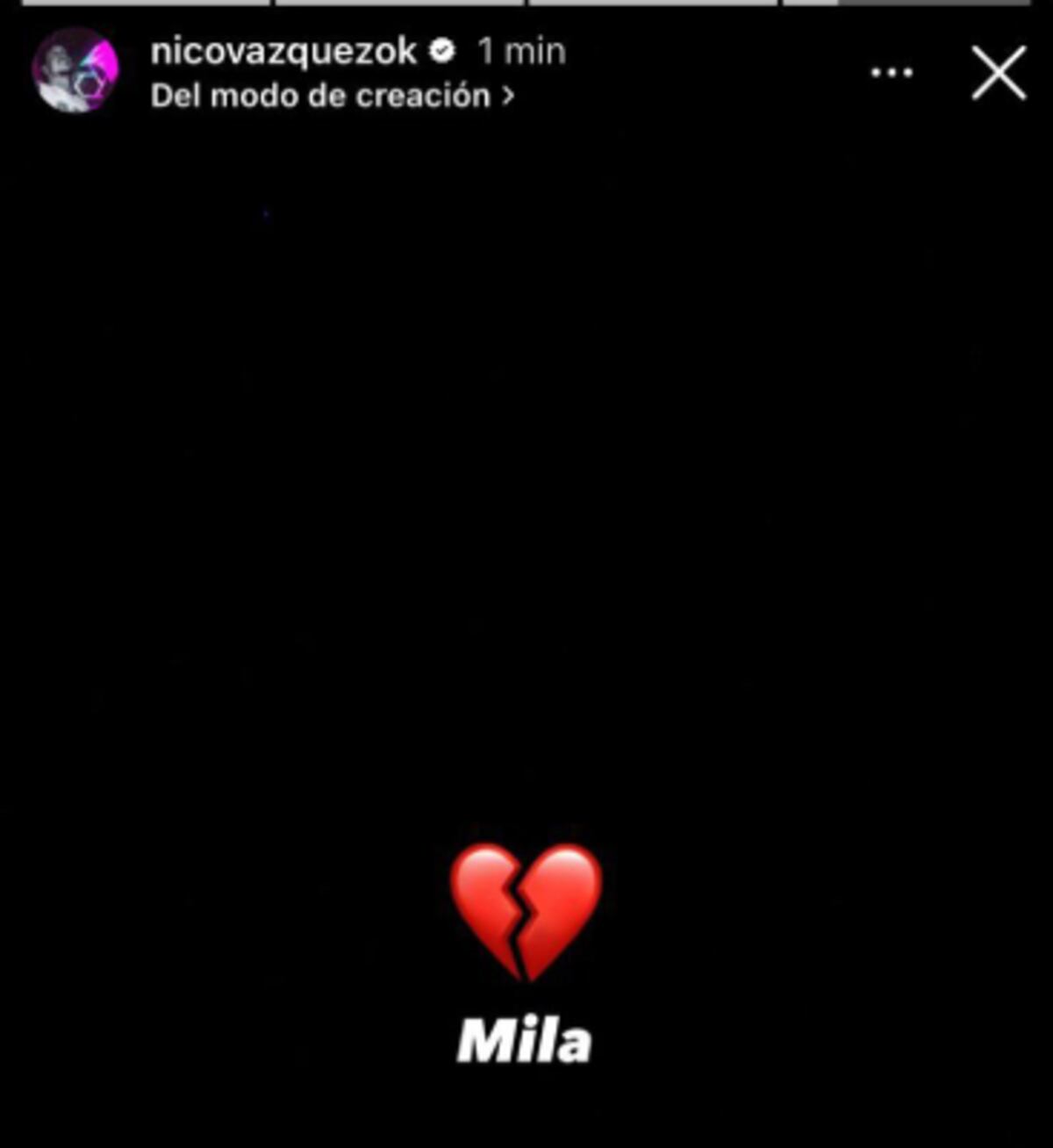 La reacción de los famosos a la muerte de Mila Yankelevich. (Captura)