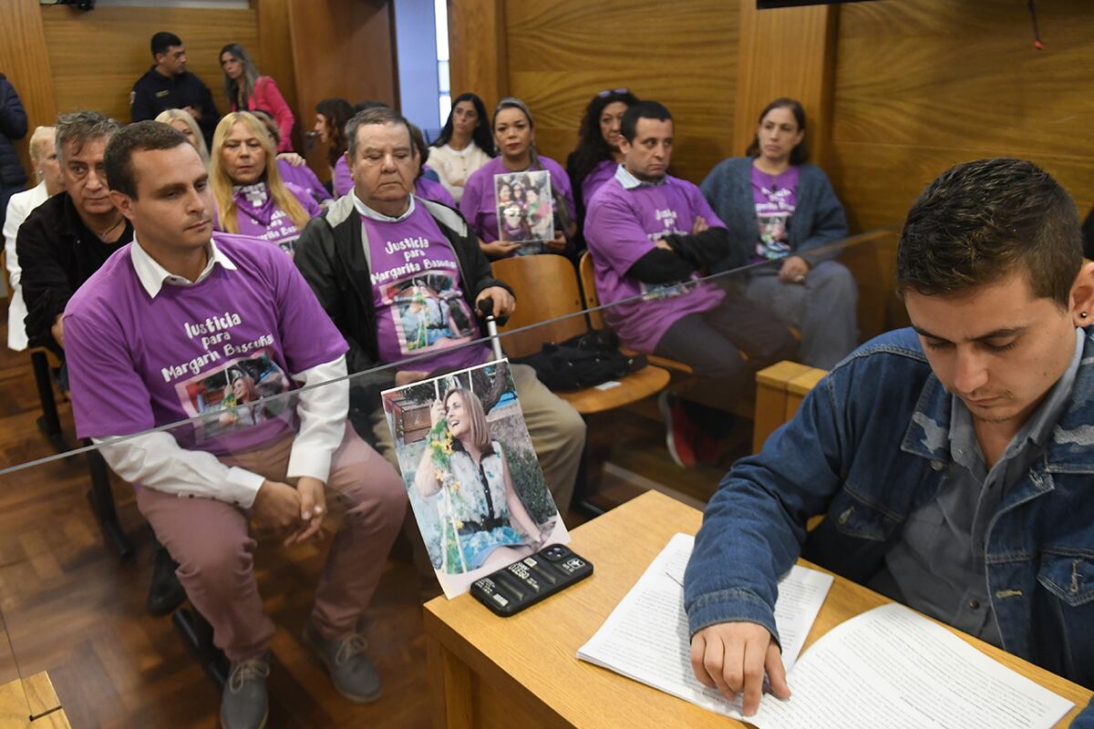 Juicio por el Femicidio de Margarita Bascuñan Sánchez. (Ramiro Pereyra / La Voz)