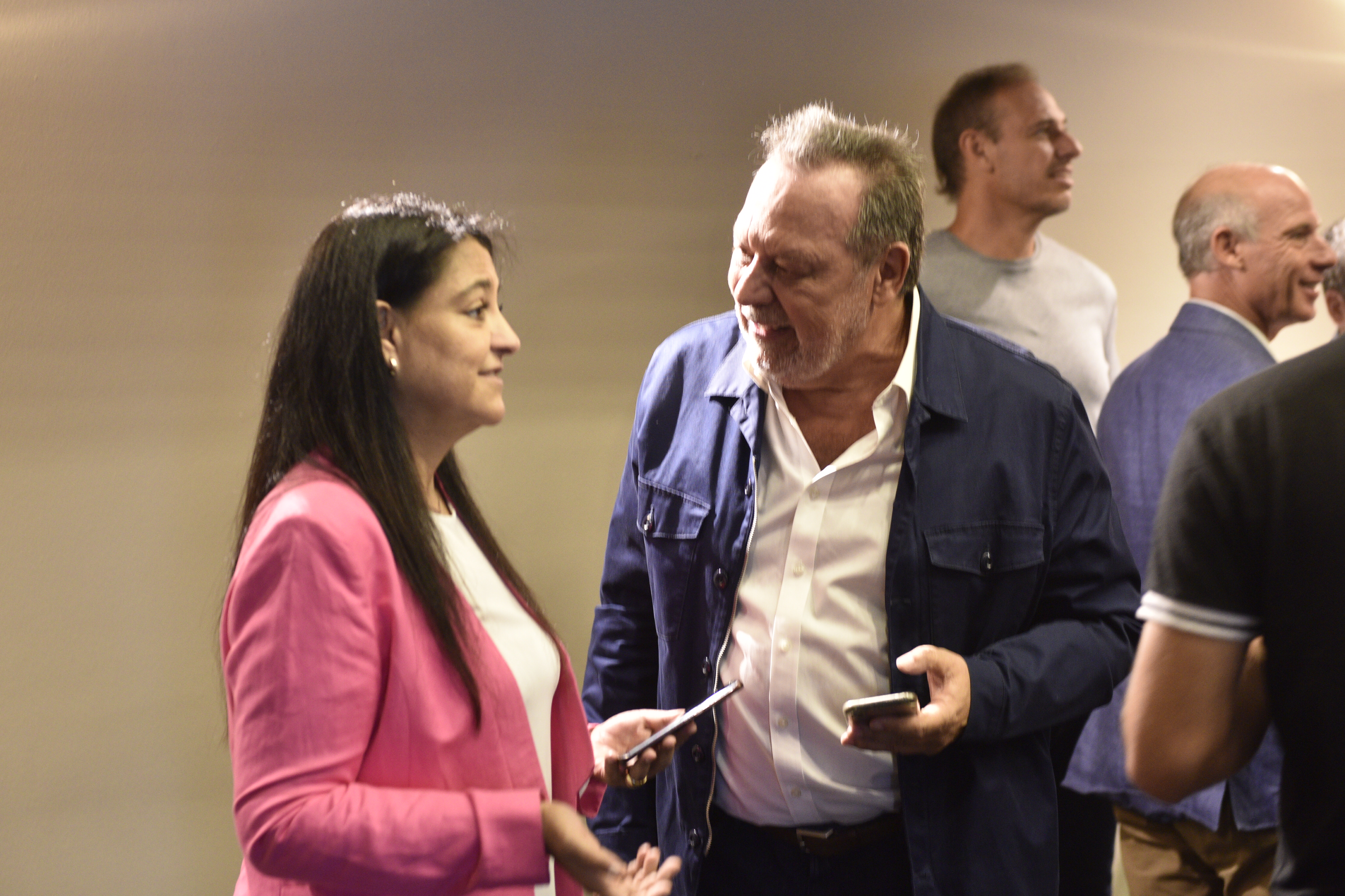 El Sukaria y Santos, en la conformación de la Mesa Provincial de Juntos por el Cambio. (Ramiro Pereyra)