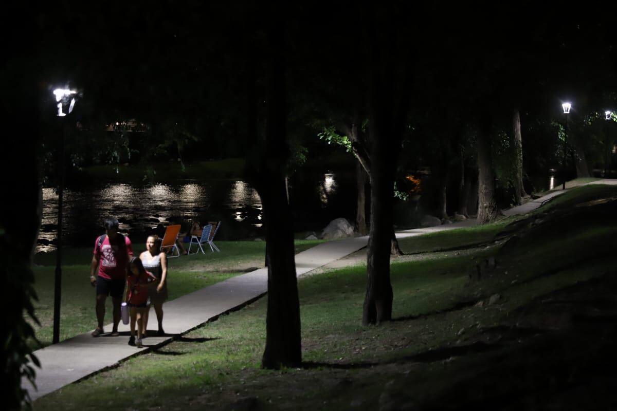 Costanera, totalmente renovada, en Santa Rosa de Calamuchita (La Voz)
