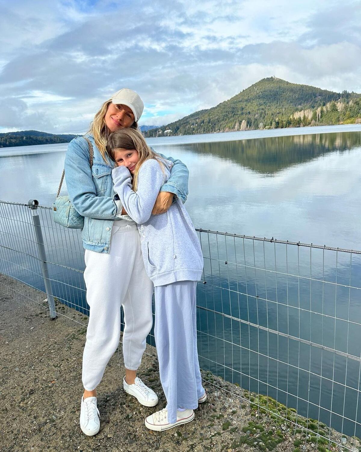 Gisele Bündchen, de vacaciones en la Patagonia (IG: Gisele Bündchen).