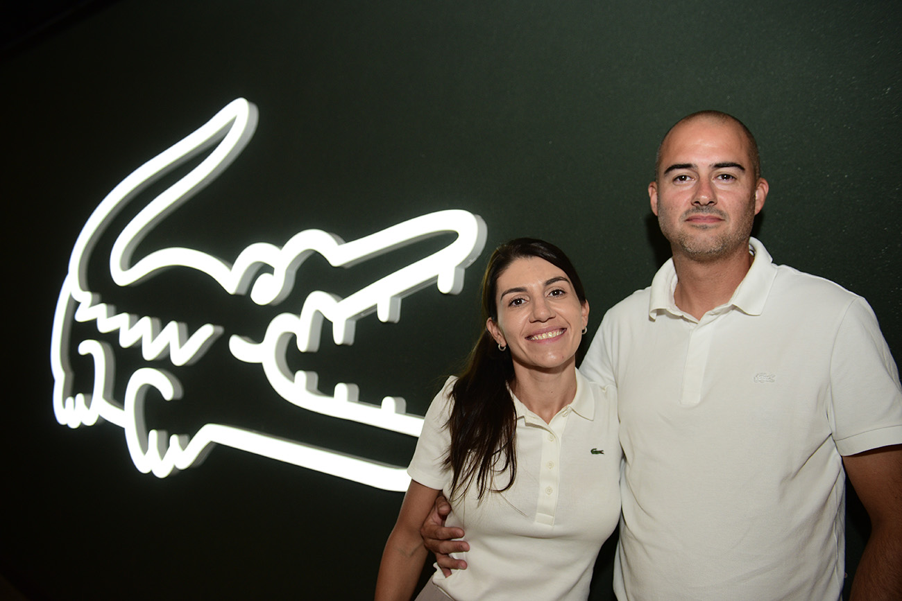 Sebastián Ramos y Emilce Lombardi representen en Córdoba a la marca internacional. (José Gabriel Hernández)