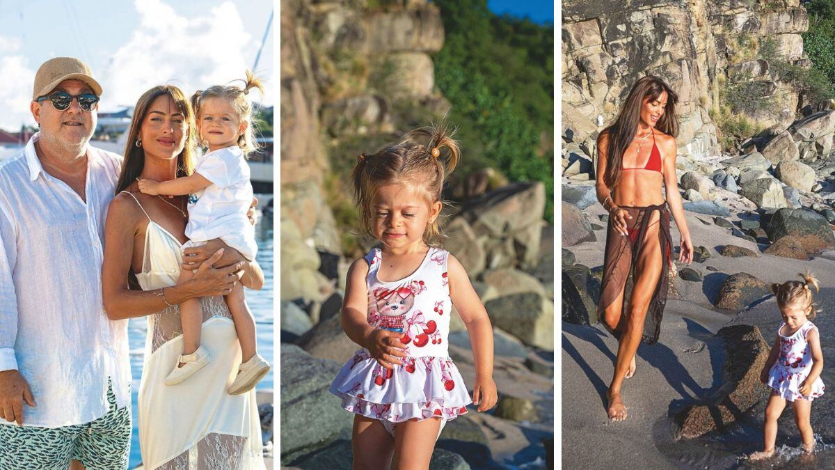 La conductora y modelo compartió tiernas fotos con su hija Bianca.