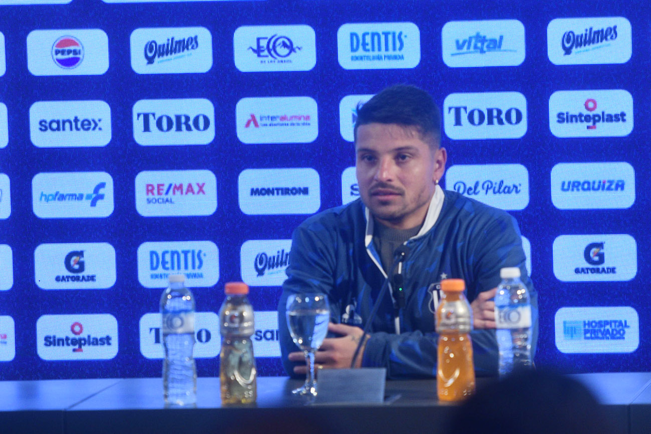 Conferencia de prensa de Sebastián Palacios. (Pedro Castillo / La Voz)