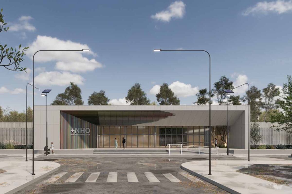 Presentaron el nuevo proyecto de hospital regional para Oliva. Prensa