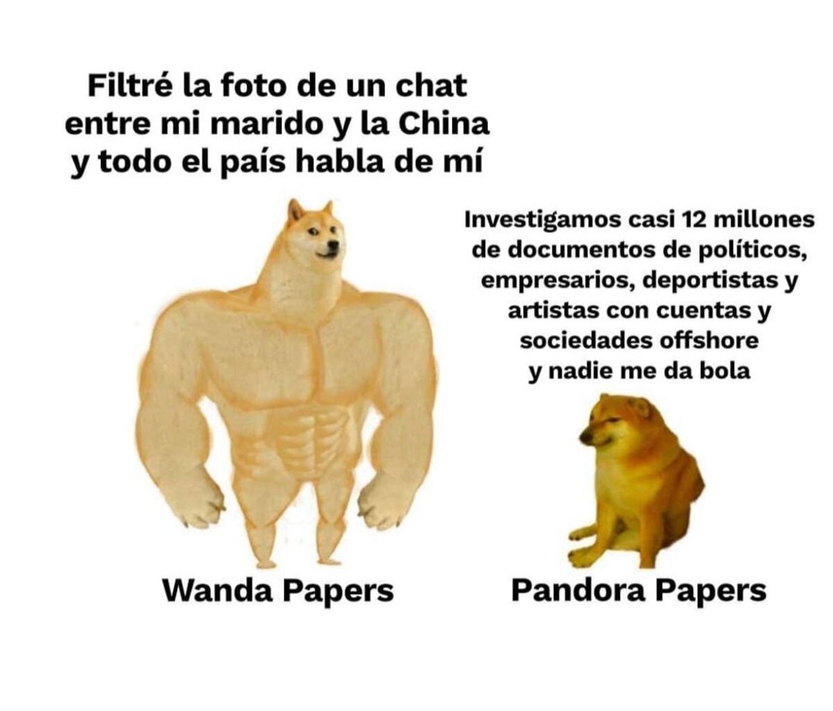 El tema Wanda-Icardi-China consiguió mucho más atención que noticias de mayor peso.