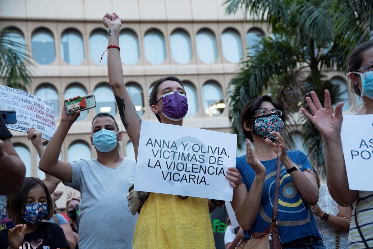 El viernes hubo manifestaciones contra la violencia machista en Tenerife y Madrid. (DPA)