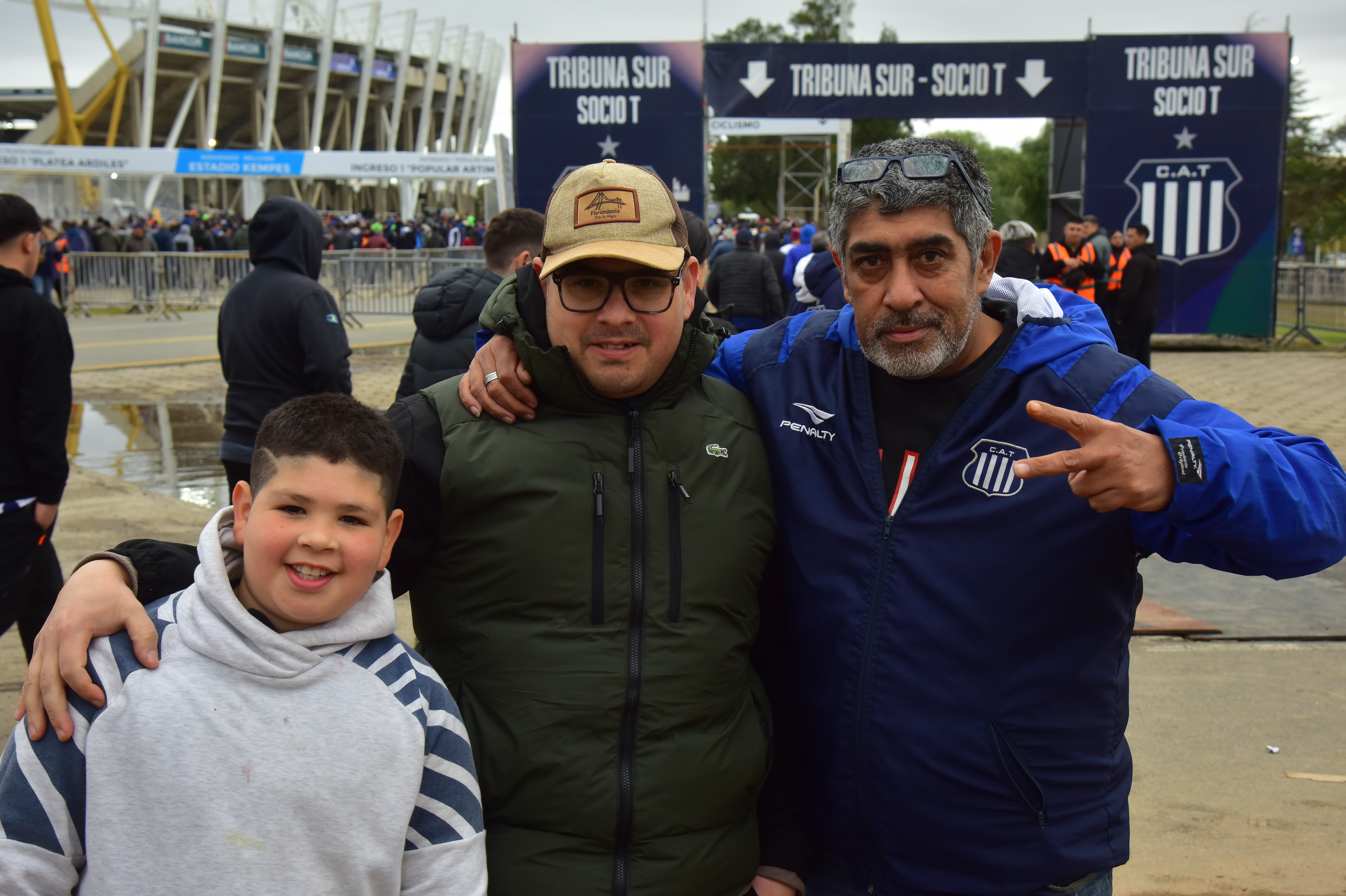 Cara 'e Cancha de Talleres en la previa del partido con Riestra. (Ramiro Pereyra / La Voz)