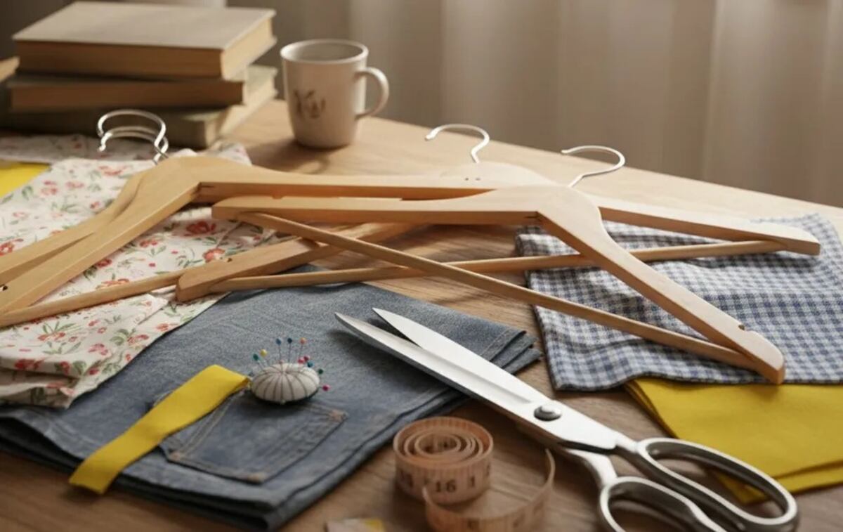 Cinco ideas geniales para reutilizar perchas rotas: la tendencia sustentable que transforma tu casa