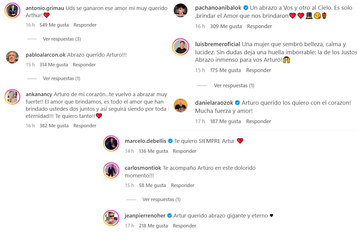 Algunos de los comentarios en la publicación de Arturo Puig. (Foto: captura de pantalla)