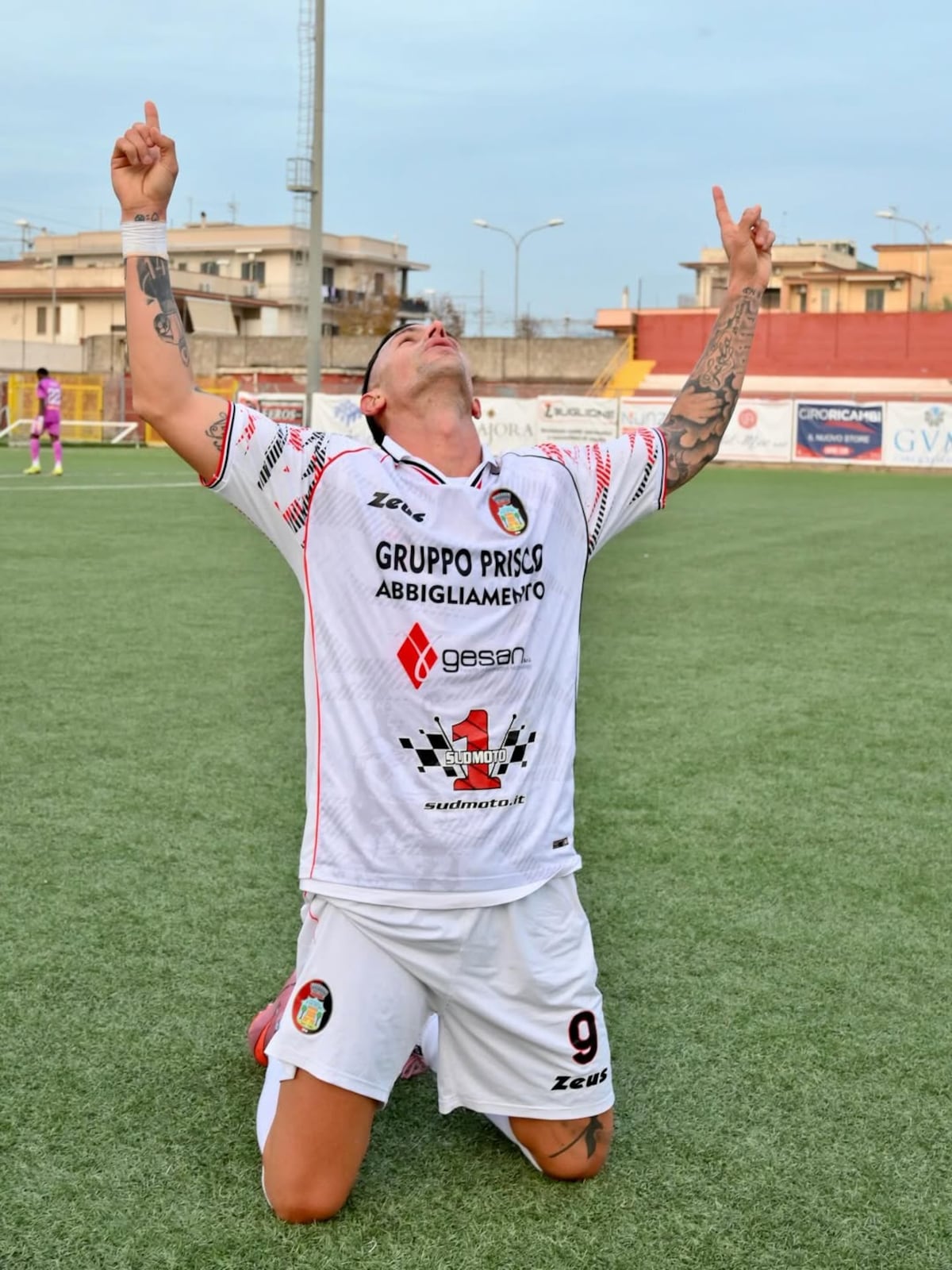 "Luifa" Galesio llegó a los 100 goles en el ascenso de Italia. (Gentileza Instagram Luifa Galesio).