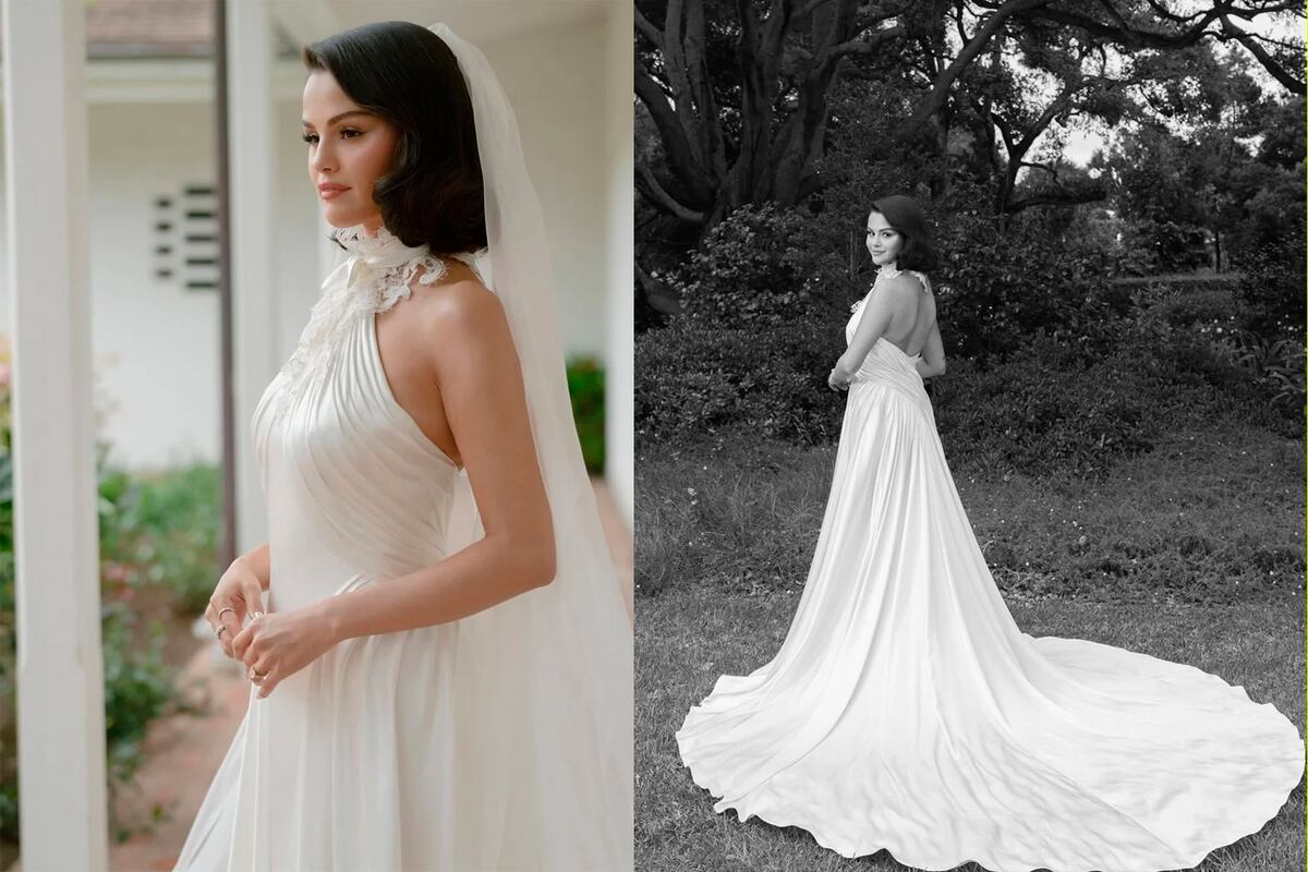 El casamiento de Selena Gomez. Foto: Instagram.