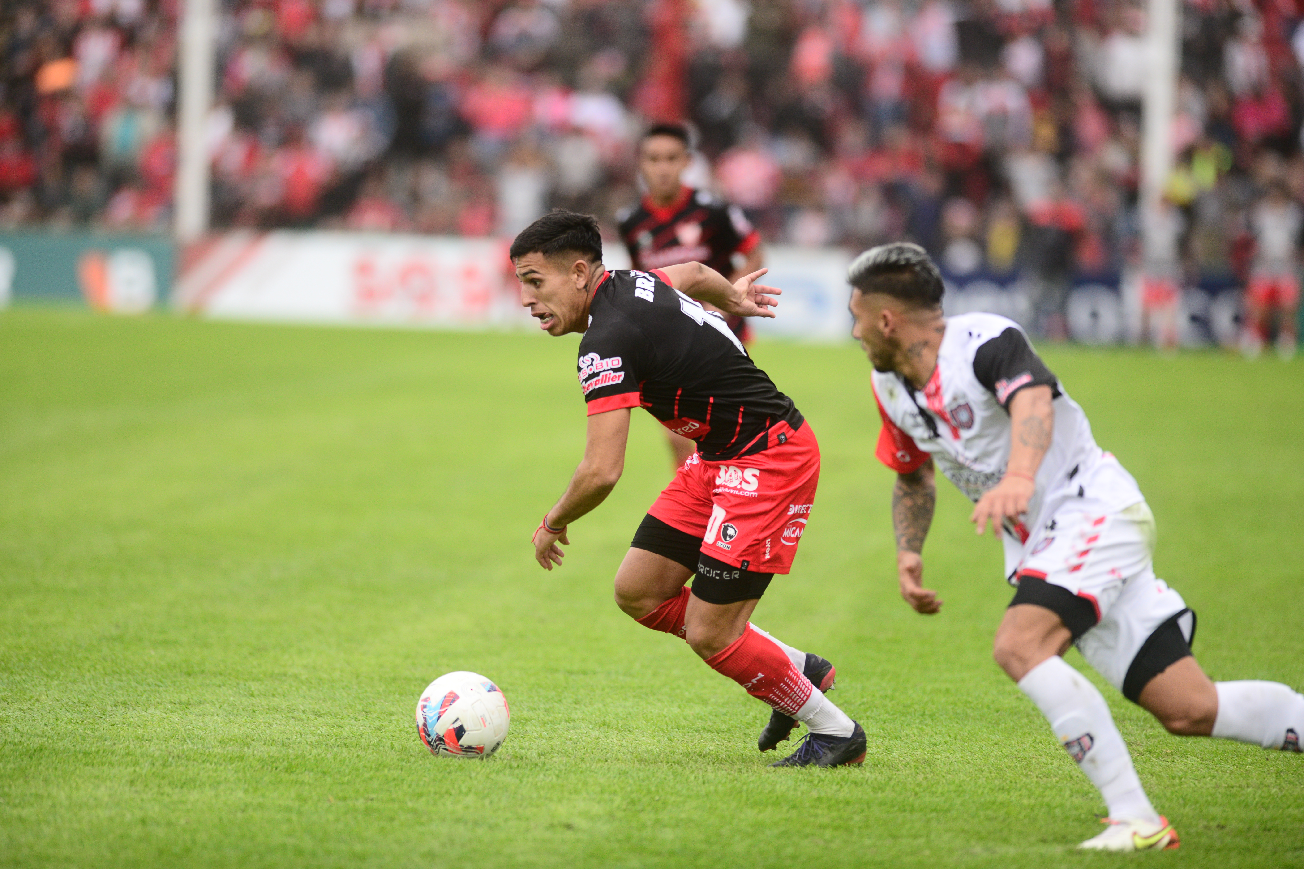 La Gloria en el triunfo 2 a 0 ante Chacarita por la Primera Nacional 2022. (José Gabriel Hernández / La Voz.)