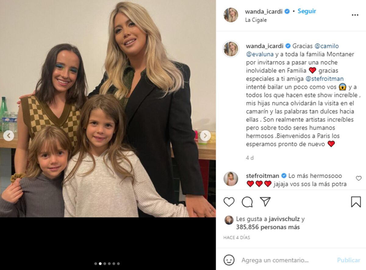 (Instagram Wanda Nara)