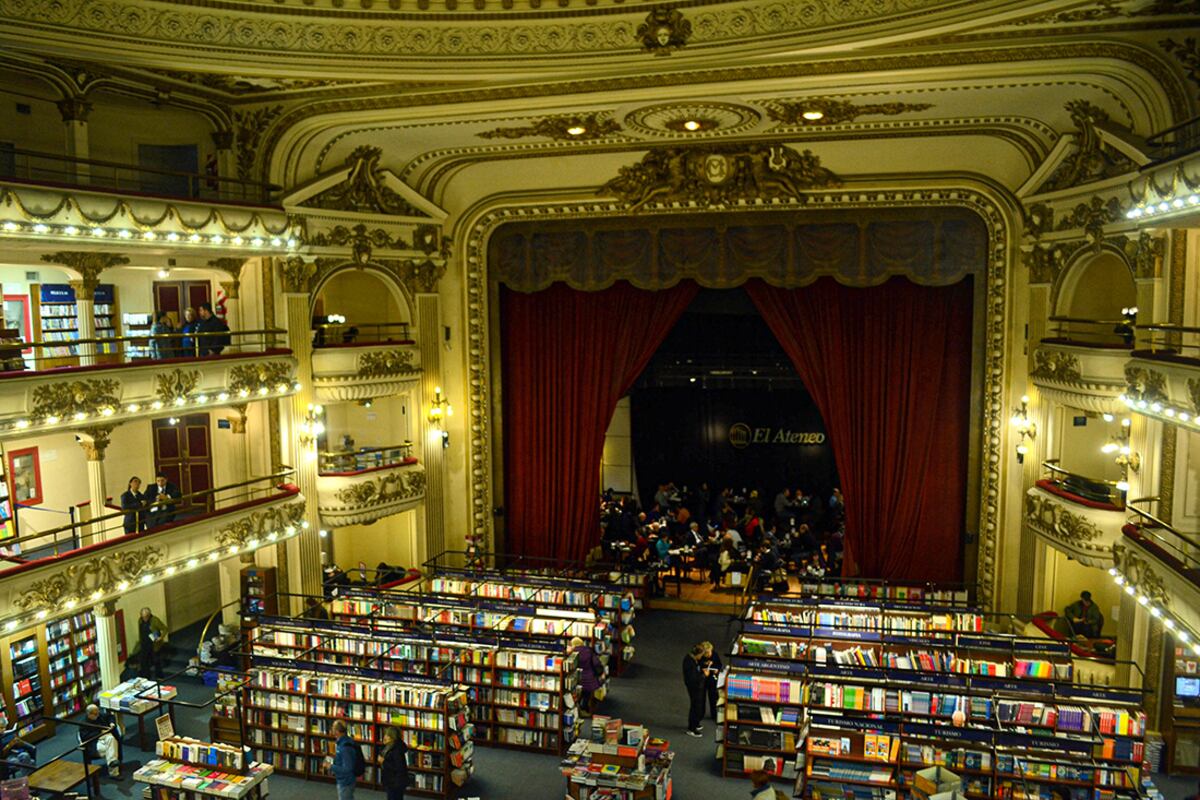 Ateneo Grand Splendid en Buenos Aires. Foto: Florencia Vigilante