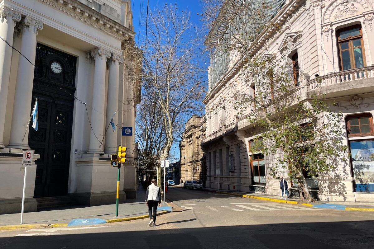 El centro de la ciudad maravilla con su arquitectura de época.