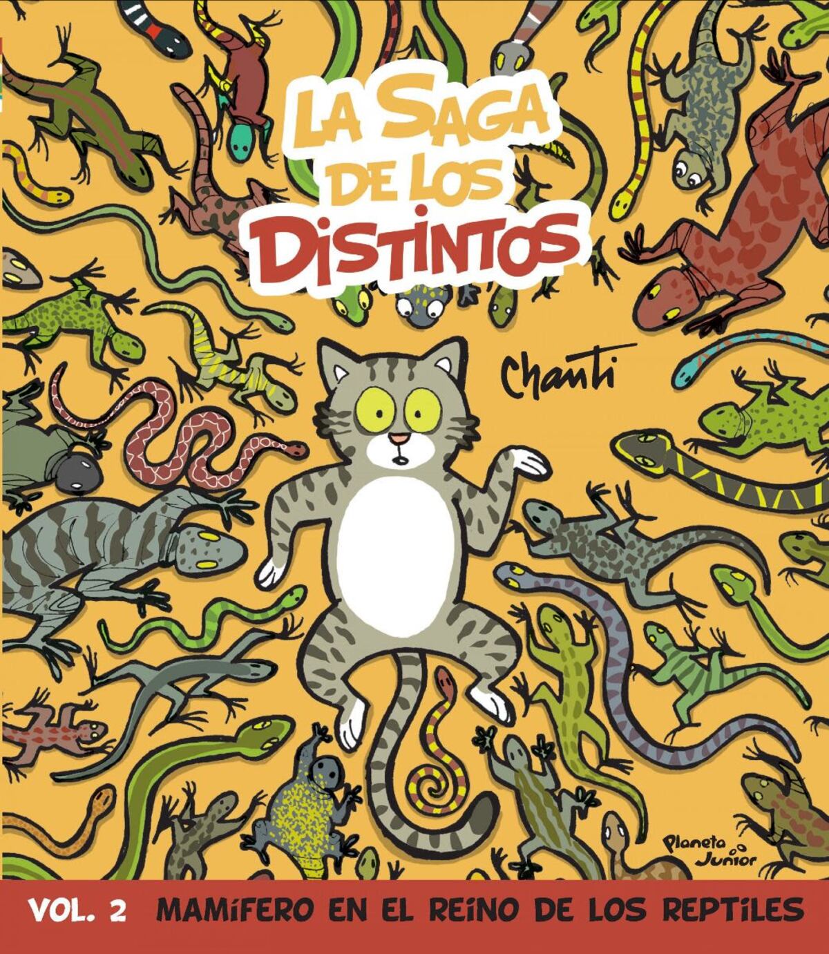 "La saga de los distintos", de Chanti (Planeta Junior)