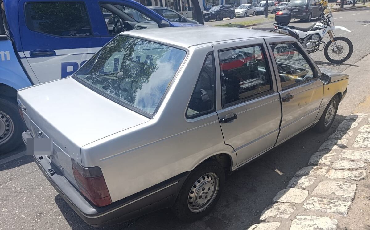 El Duna secuestrado. (Policía)