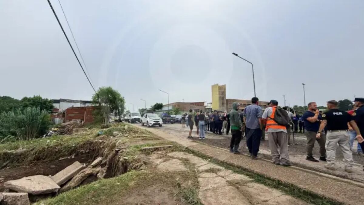 Operativo de búsqueda de Chiara. (Gentileza)