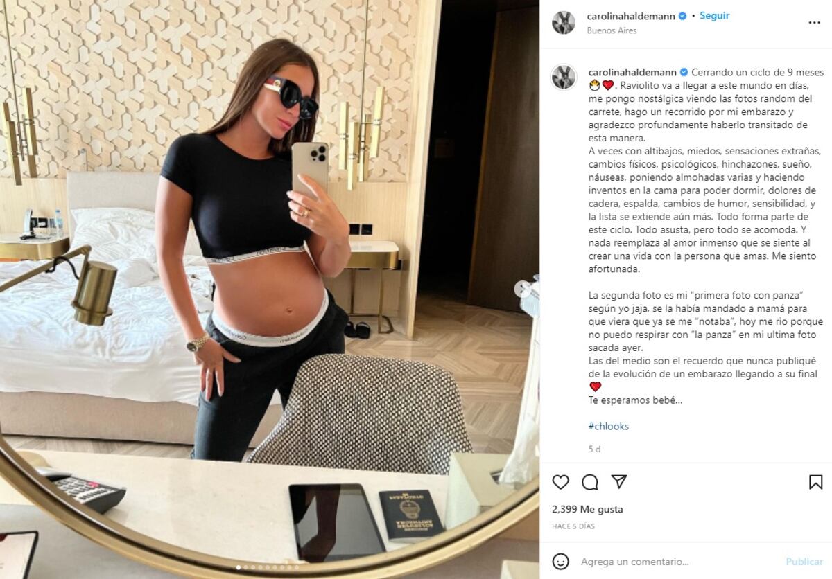 (Instagram Carolina Haldemann)