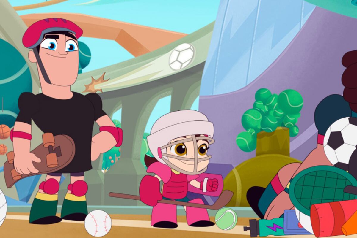 Dibujo animado que hizo Juan José Campanella para Discovery Kids.
(Discovery Kids)