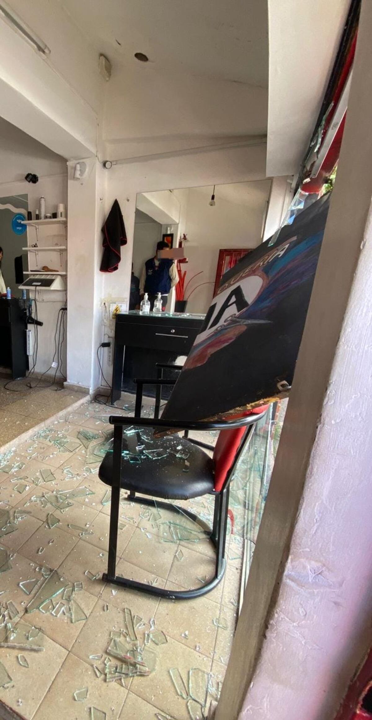 La zona del hecho. (Policía)