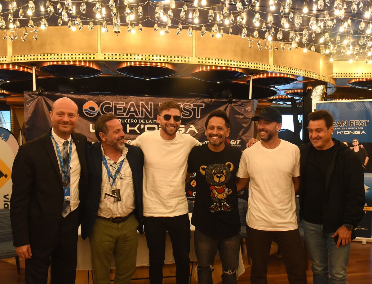Fernando Joselevich, Tristán Bentancourt, Pablo Tamagnini, Nelson Aguirre y Federico Maccio. (Gentileza Sebastián Granata)