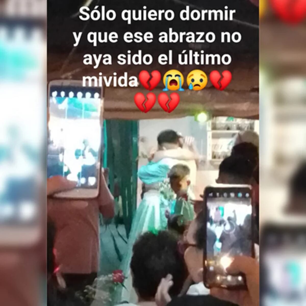 El hermano de Julieta Anahí Ilundain compartió la foto del último abrazo.