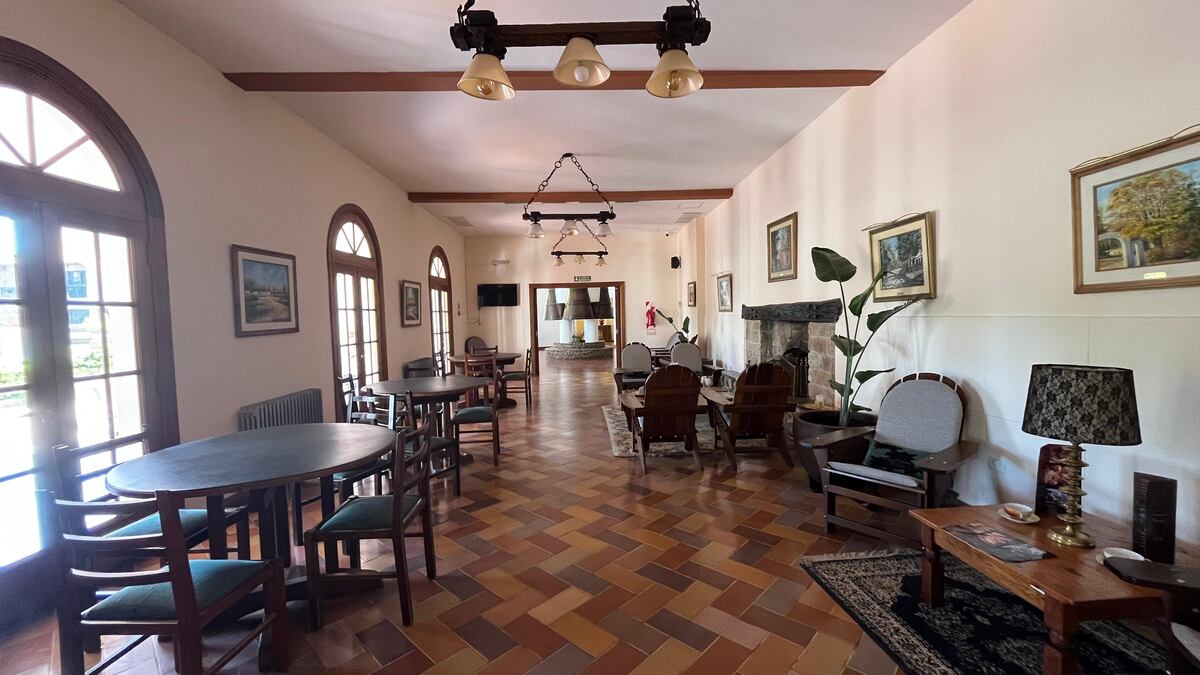 El Hotel Evita (ex Yporá) en Santa Rosa de Calamuchita. (La Voz)