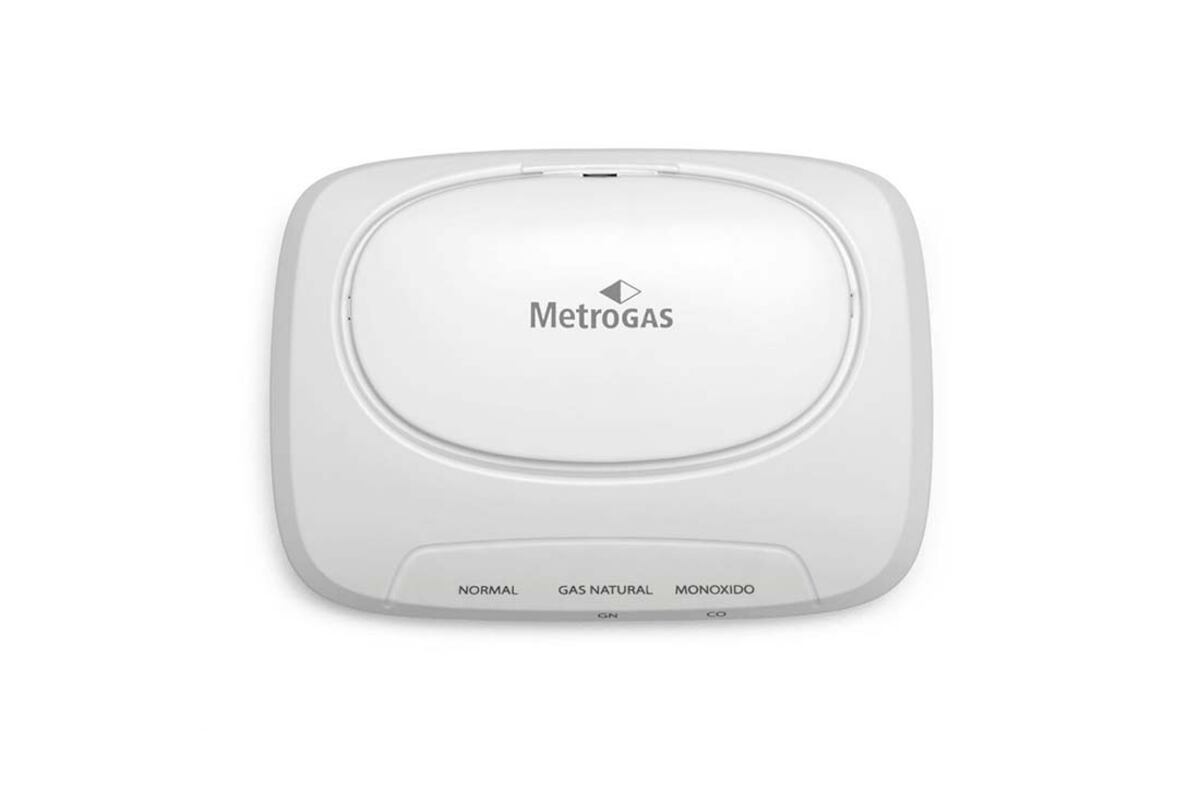 Detector dual que comercializa Metrogas.