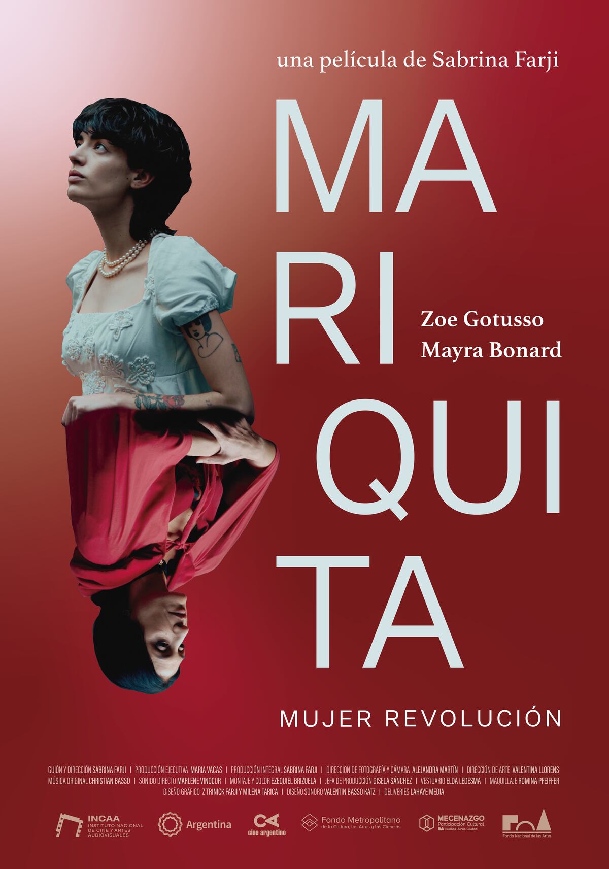 Afiche del documental “Mariquita, mujer revolución”.