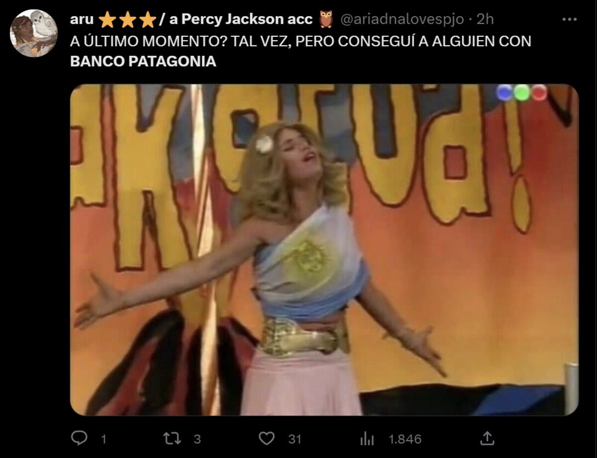 Estallaron los memes de Banco Patagonia para ver a Taylor Swift en Argentina (Captura de pantalla)