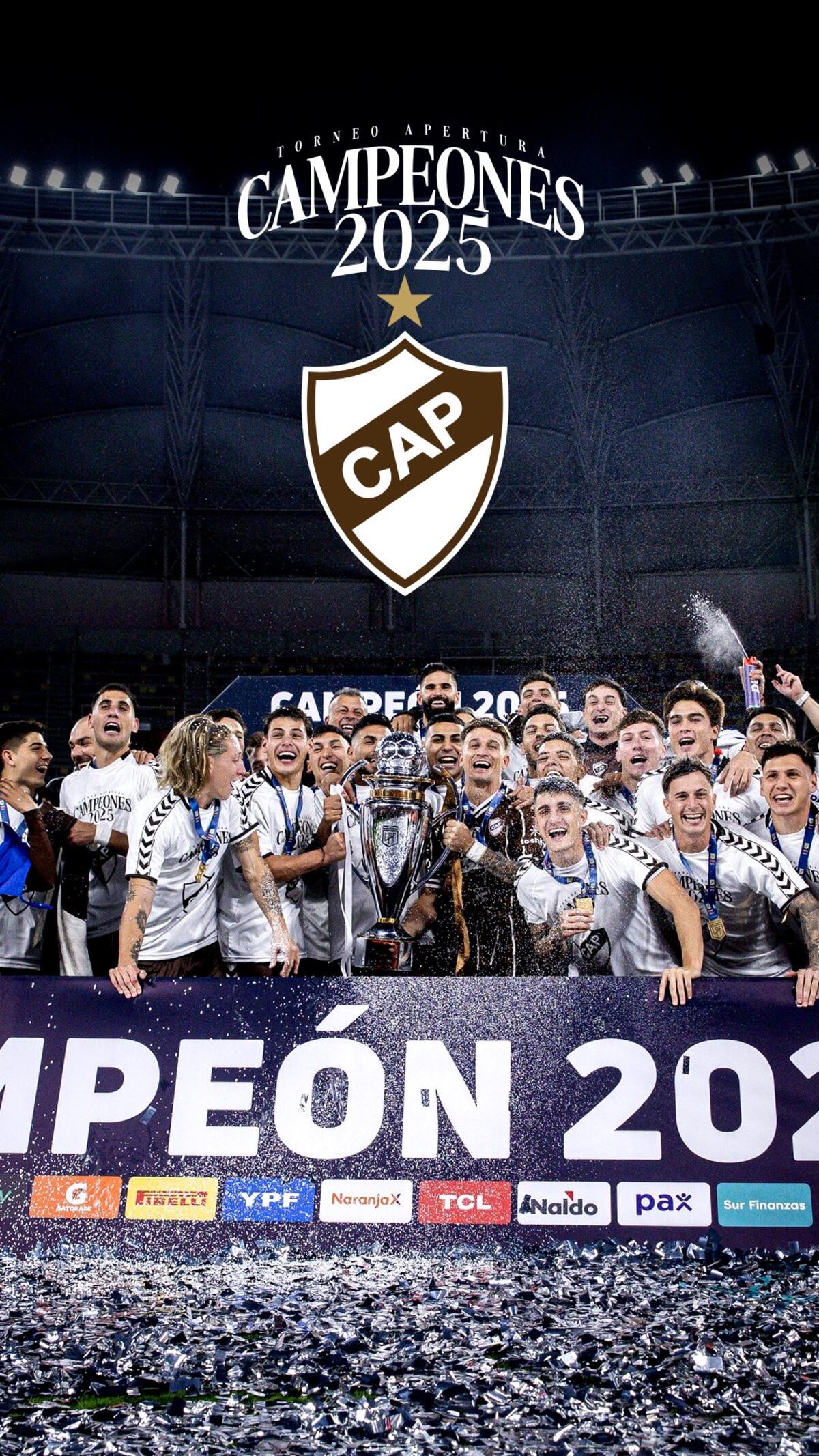 Guido Mainero, campeón con Platense y ex Instituto. (Platense).