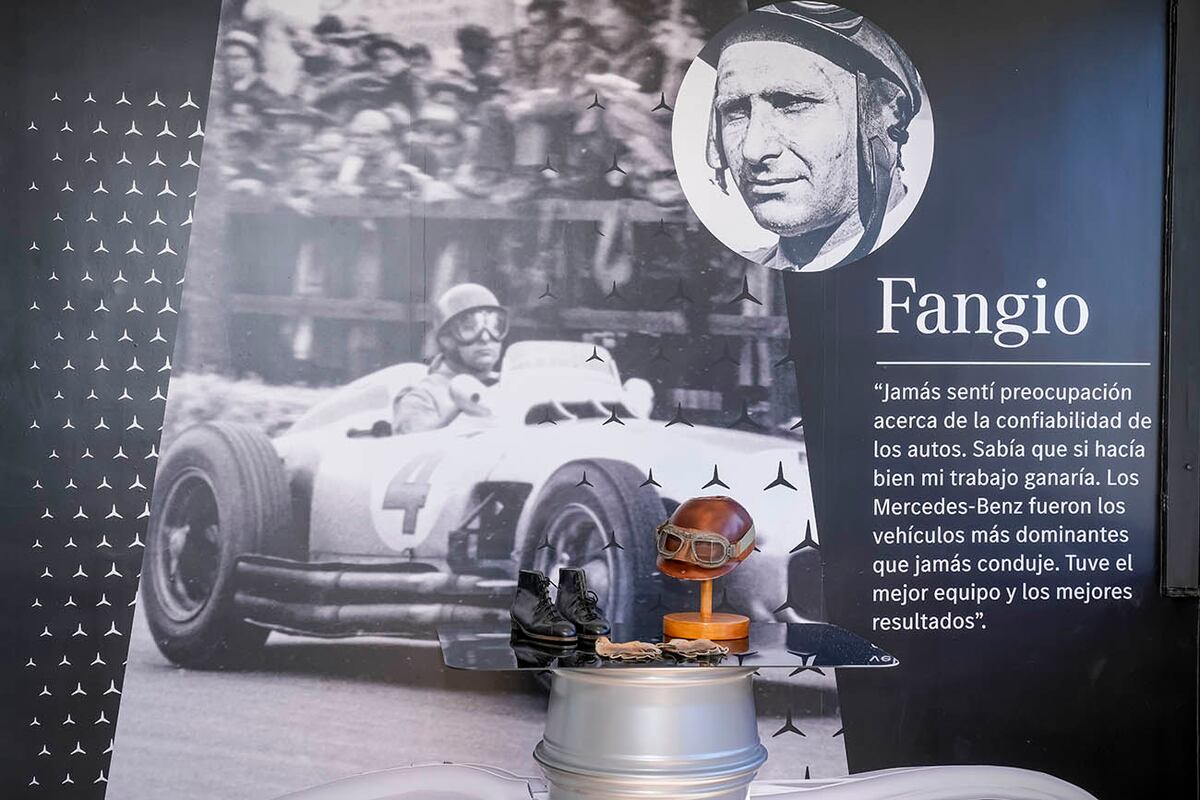 Un sector especial estará dedicado a honrar la figura de Juan Manuel Fangio y el legado histórico de Mercedes-Benz en el automovilismo.