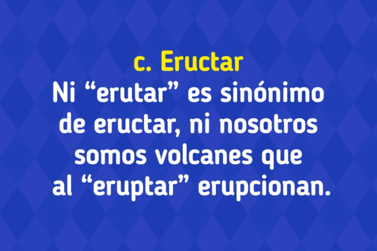 La solución del acertijo.