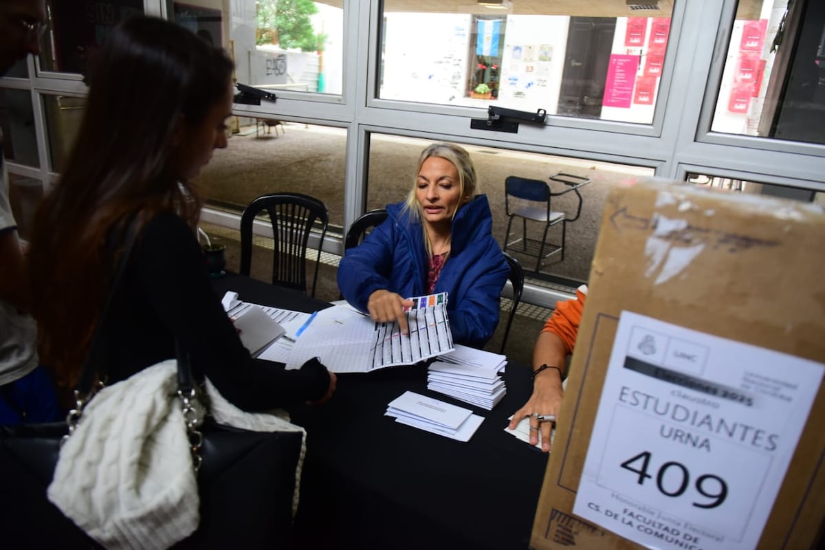 Elecciones en la Universidad Nacional de Córdoba.