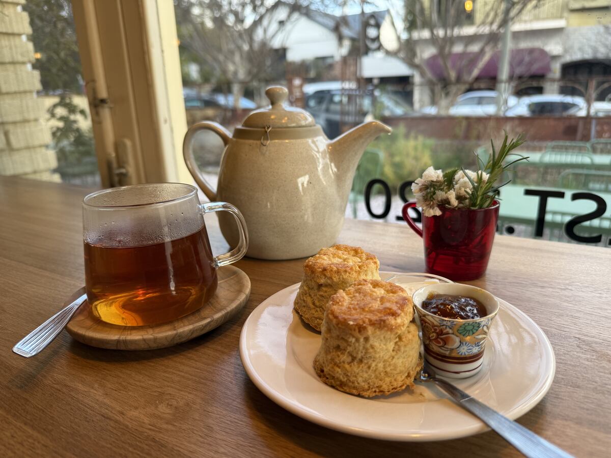 Té en hebras según la tradición inglesa.