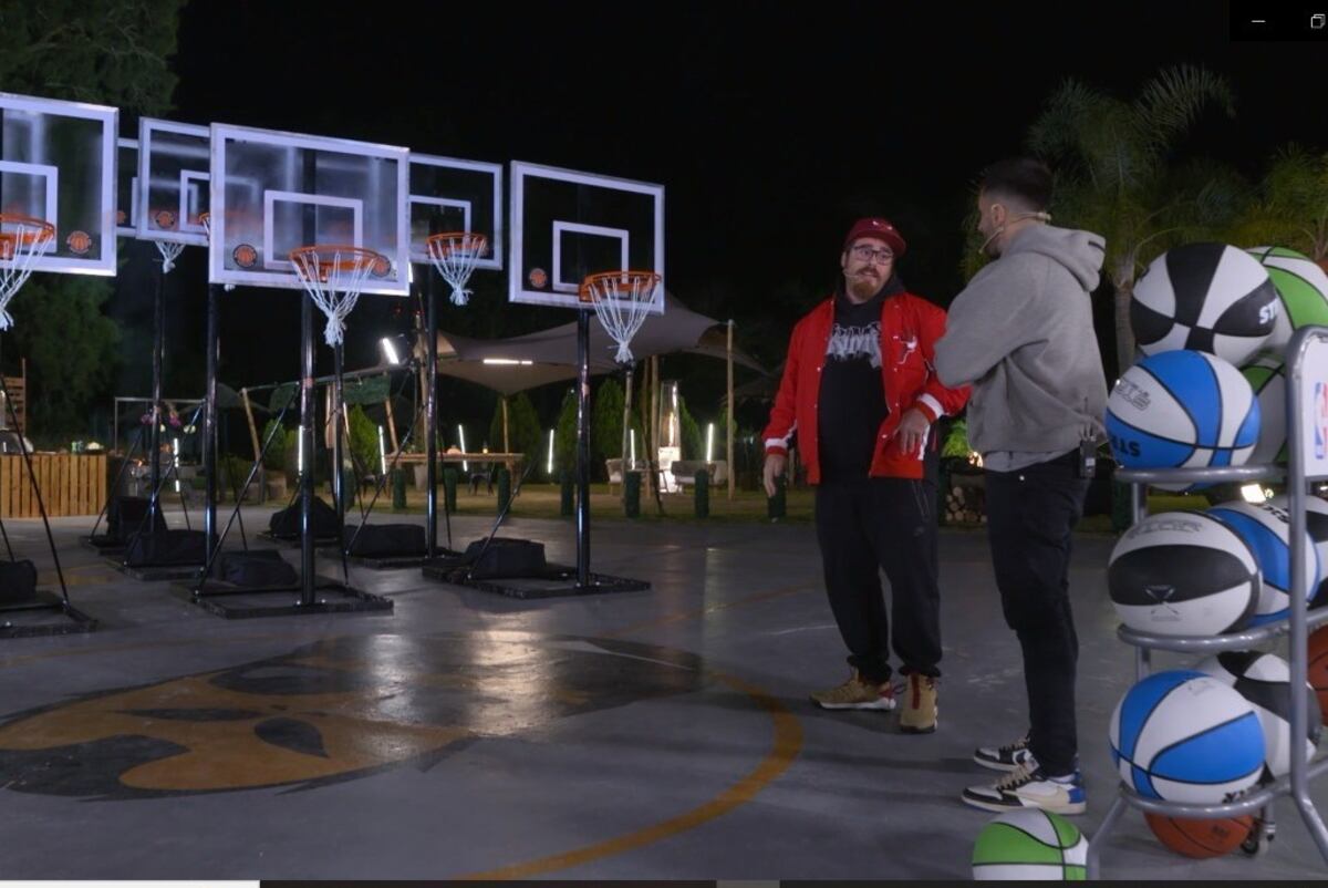 Migue Granados y Facu Campazzo en "ESPN Playroom" (Foto: ESPN)