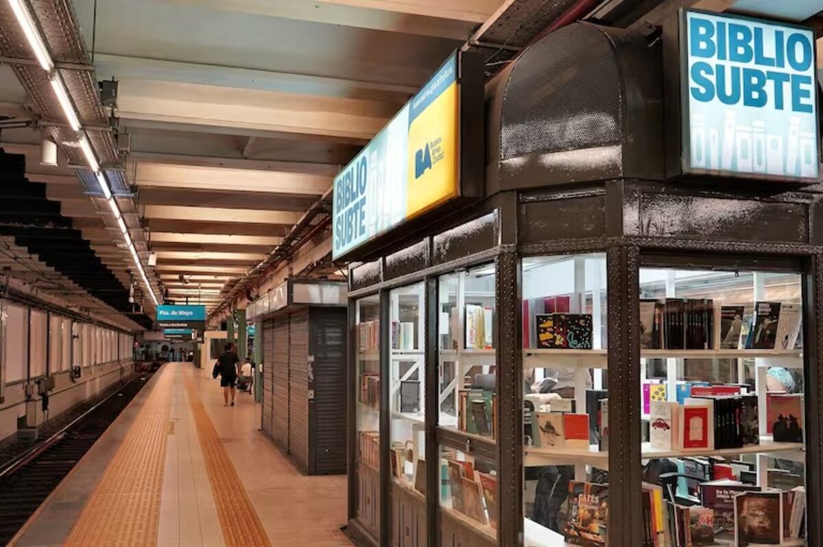 BiblioSubte Buenos Aires: cómo funciona la primera biblioteca pública subterránea del país