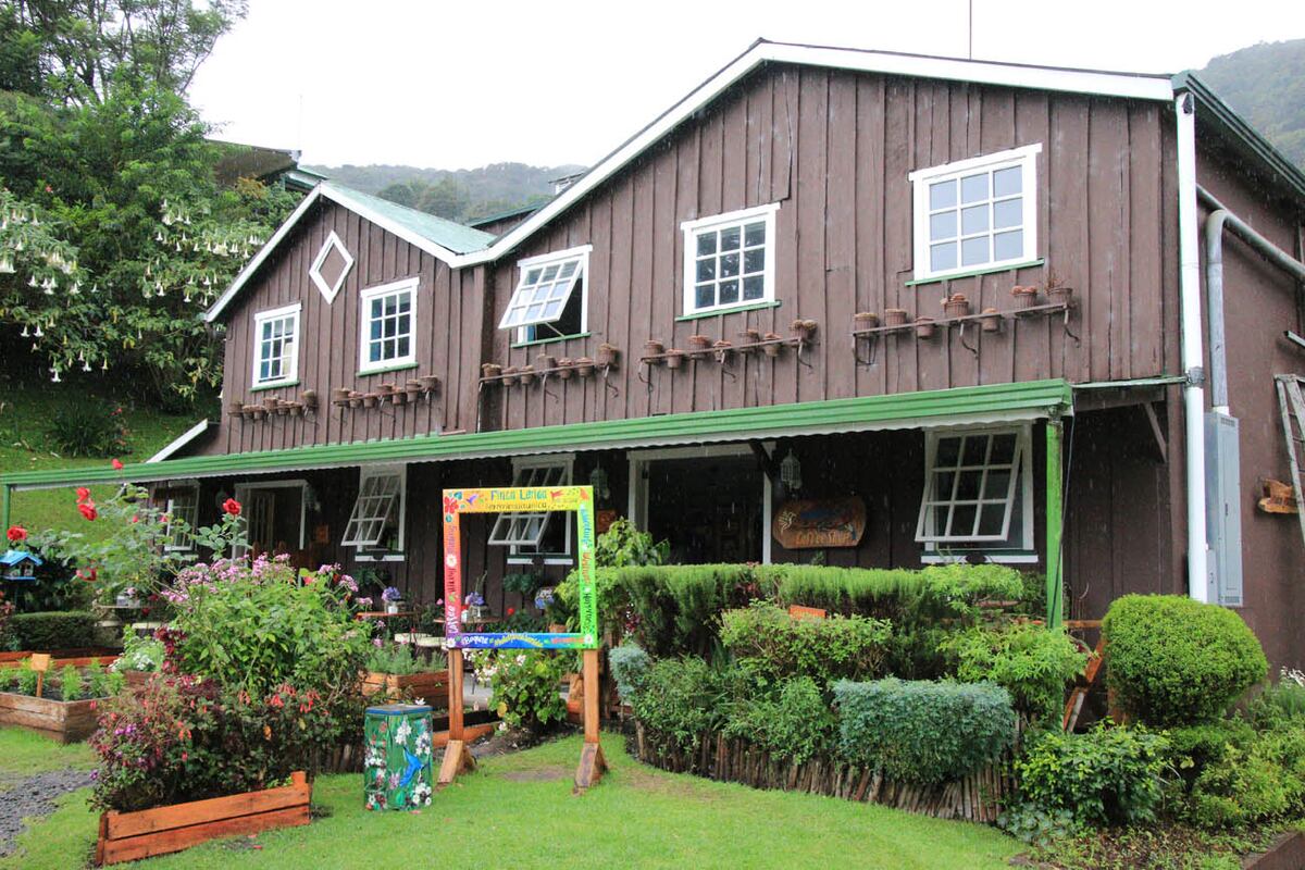 Finca Lérida, fundada por un noruego cuya casa hoy es un hotel boutique.